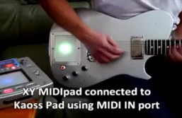 XY MIDIpad demonstration