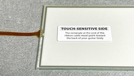 XY MIDIpad touchscreen